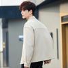 Men's Coat Spring and Autumn Trend Casual High Sense Ruffian Handsome Loose Men's Lapel Top Jacket