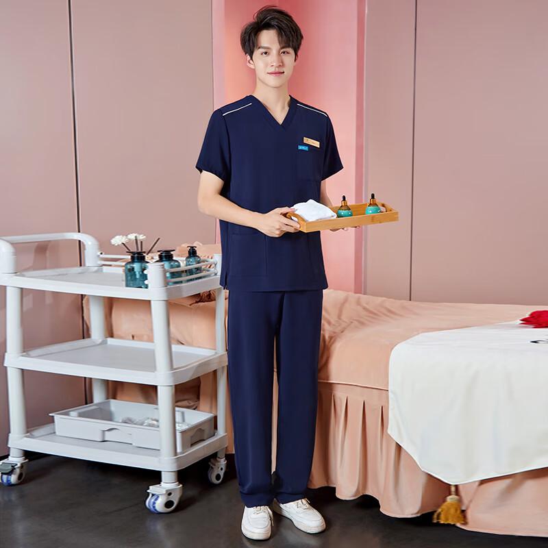 Teluoman Unisex Professional Technician Uniform Set