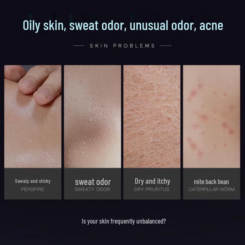 SEEDONVEUR Men's Cologne Scent Shampoo & Shower Gel Set