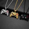 Spielkonsolen-Controller-Anhänger Halskette Kindheitserinnerung Halskette Schmuck Leichter Luxus Nischen-Halskette