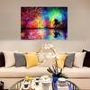 Canvas Horse Wall Art Animal Painting With Spray Technology For Home Decor