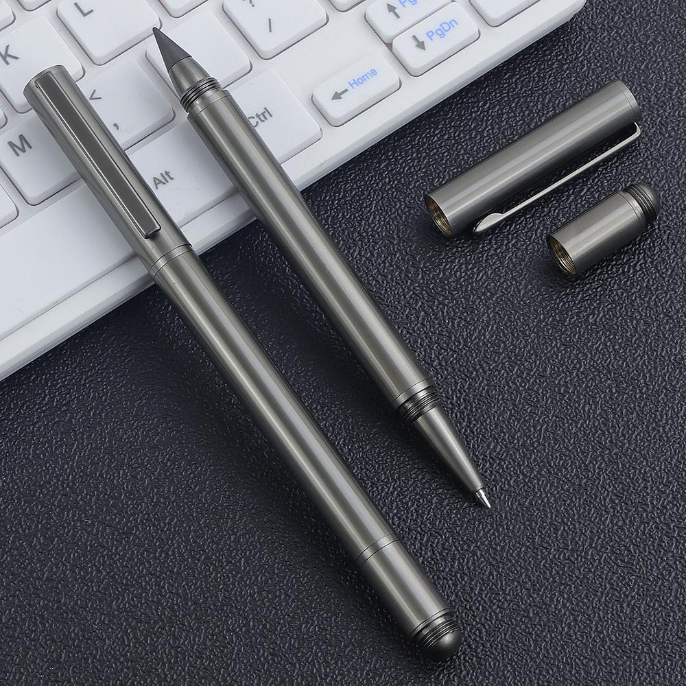 

1 PC Metal Sign Pen for Writing Gift Black Business Sense Design Office Supplies Men s Multi-Functional Signature Pen Stationery