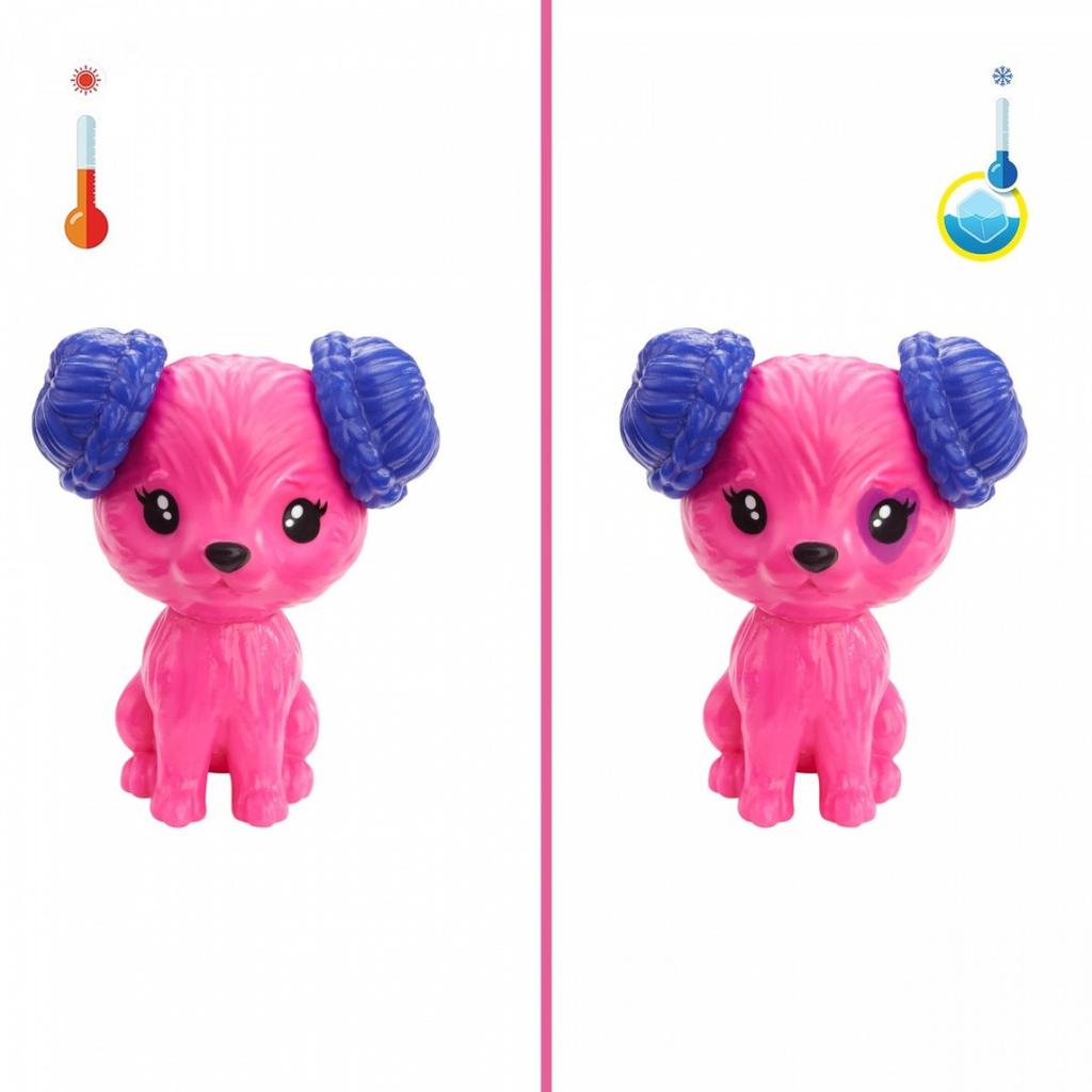 Lalka BARBIE COLOR REVEAL Imprezowe stylizacje Fioletowa 