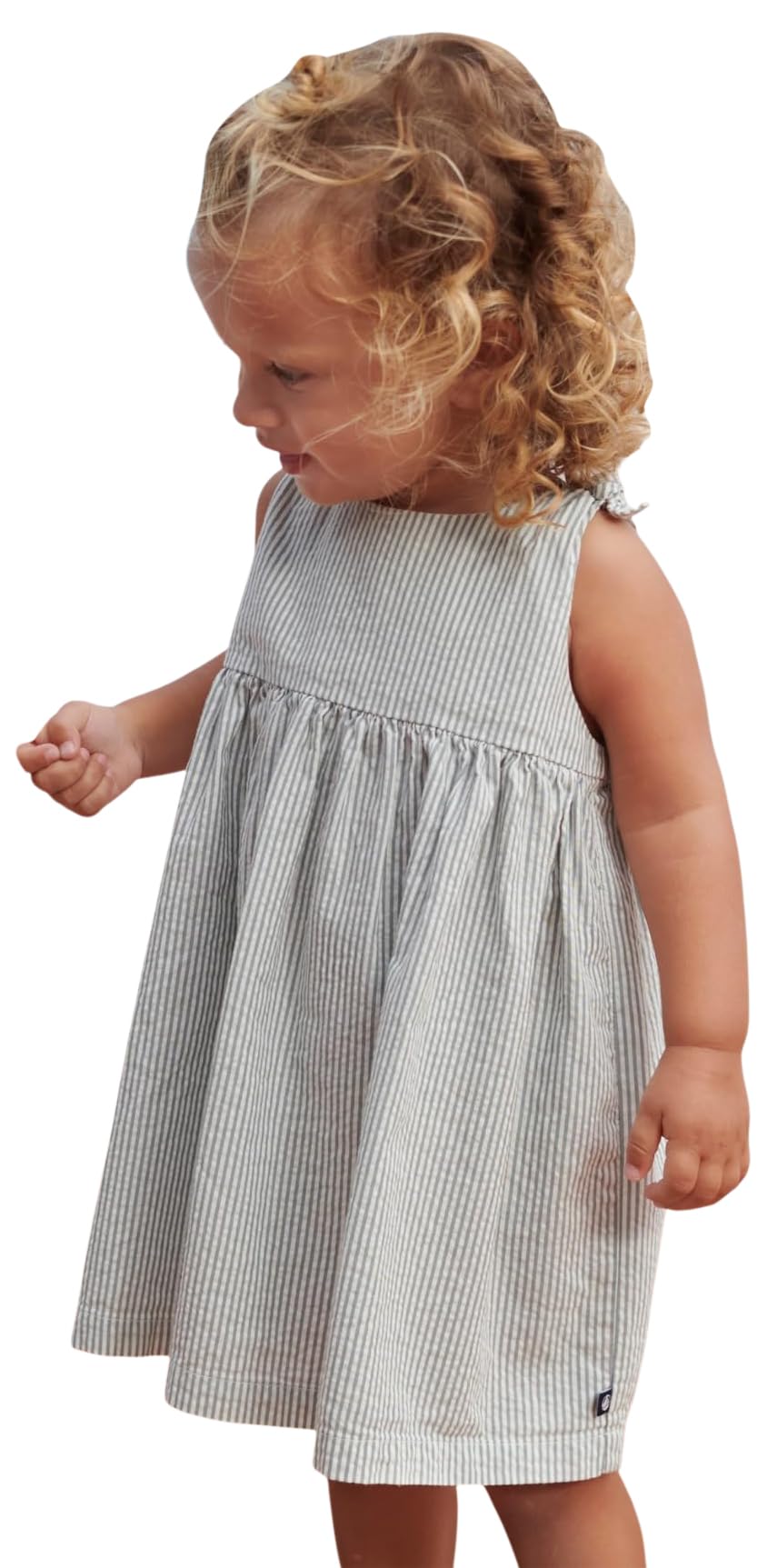 

dress A0CD4 36 months 95cm [Petit Bateau] One-piece Off-white/Green
