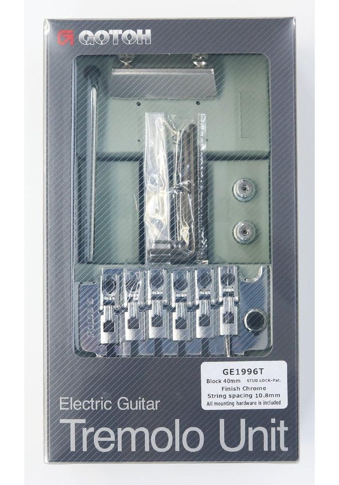 GOTOH Floyd Rose тип 40 мм хром GE1996TC тремоло, шаг 10,8 мм, блок, (PGE1996TC)