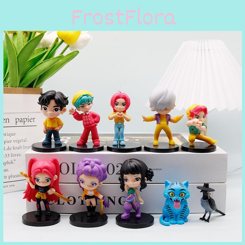 Kpop Demon Hunters Pvc Collectible Toy With Figures For Anime Fans