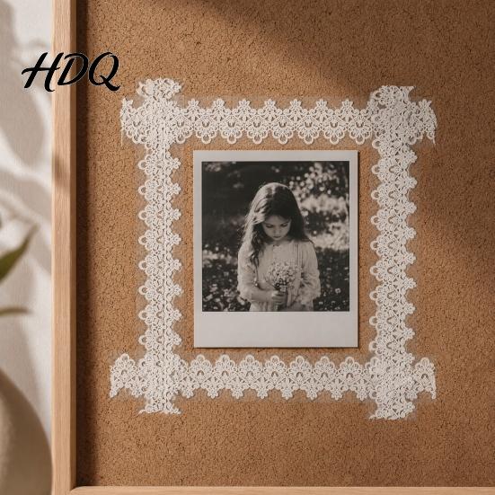 PET Lace Tape Pattern Tapes Floral Arts Decorative Washi Tape European Style