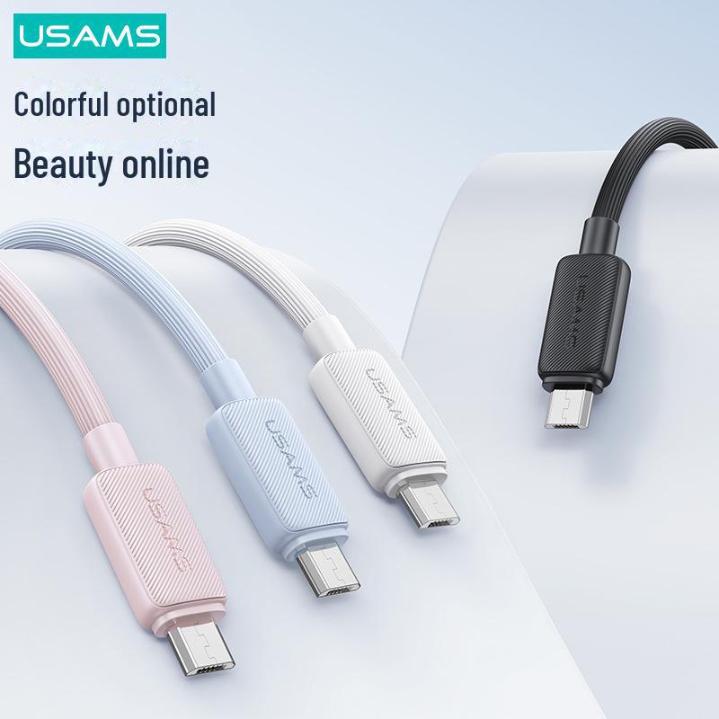 USAMS Micro-USB-Ladekabel für Android-Geräte, Powerbanks und Kopfhörer