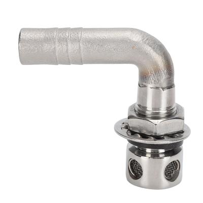 Fuel Vent 90 Degrees  316 Stainless Steel 4 Holes Marine Grade Gas Tank Yacht Hardware Fitting M16