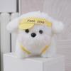 Soft Charming Plush Dog Doll Keychain Lovely Bag Charm For Kids And Adults