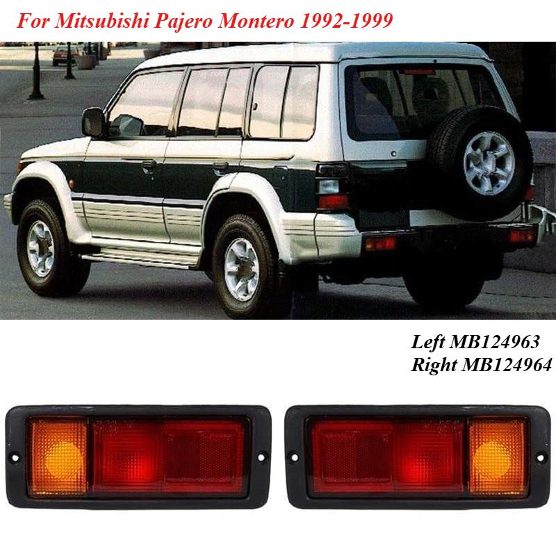

Rear Bumper Light For Mitsubishi Pajero Montero 1992-1999 Tail Brake Lamp MB124963 MB124964 214-1946L-UE New Left