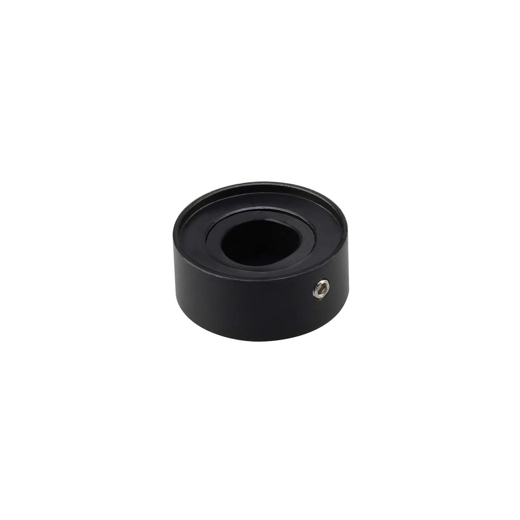 Guitar Effects Pedal Footswitch Secures with Three Includes Two 6 Caps, Hats, Screws, Wrenches, Pieces/Set (Black)