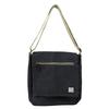 Hanpu Koubou Shoulder Bag for Men and A4 3X57 (Canvas Workshop) Women, Canvas, Crossbody, Size, (Black)