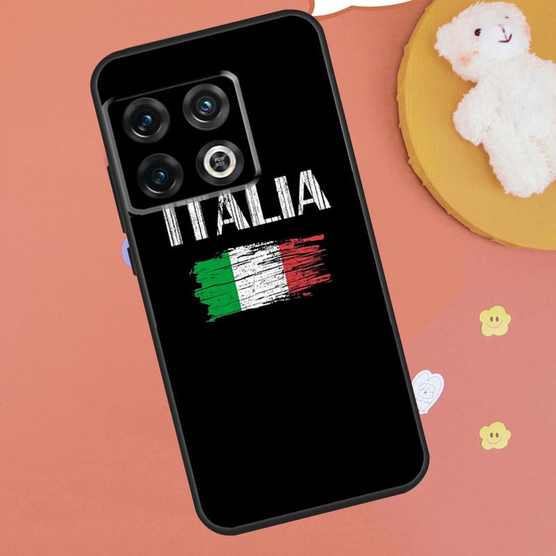 Italy Flag Case For OnePlus 13R 12R 10R 13T 15 13 12 11 10T 8T Nord CE 4 3 2 Lite N20 N30 Nord 5 Funda