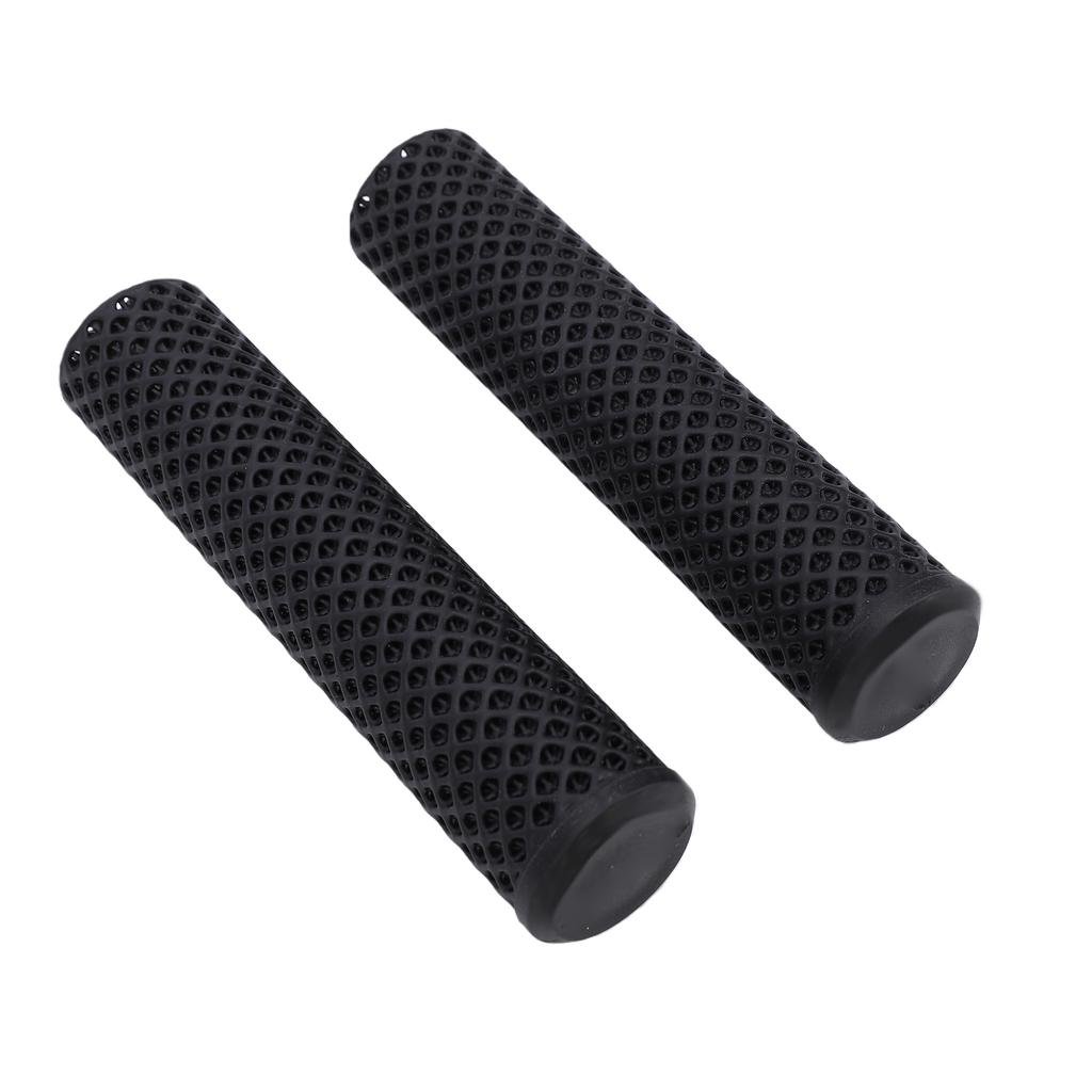 Bike Handlebar Grips 3D Printed Non Slip Shock Absorbing PU Handle Grip for Cycling Enthusiasts Commuters Indoor