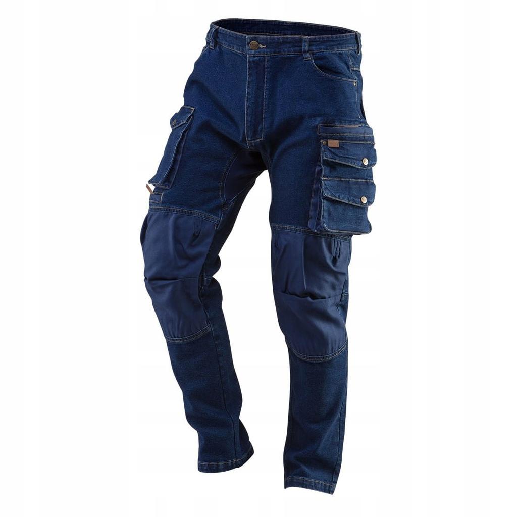 Neo Tools Denim Work Trousers, Reinforced Knees 81-228- 1 Pc
