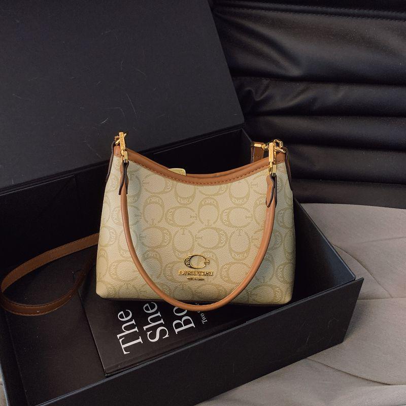 Trendy Large-Capacity Women s Coffee Shoulder Bag