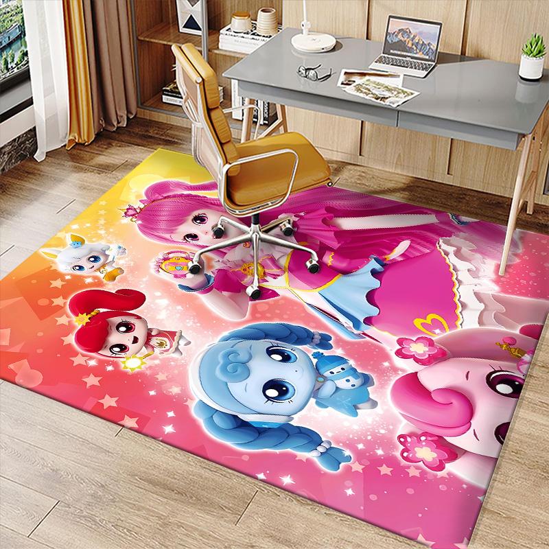 Catch! Teenieping Printed Absorbent Washable Carpet, Non-Slip Bathroom Mats, Kitchen Rugs, Yoga Mat,Living Room Entrance, Camping Picnic Rugs