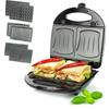 Electric Grill 3 In 1 Waffle Maker Toaster First Austria