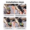 Bike Stem Computer Mount Adjustable Lightweight Aluminum Alloy Universal MTB Mountain Road Bike Handlebar Computer Holder Bike Accessories