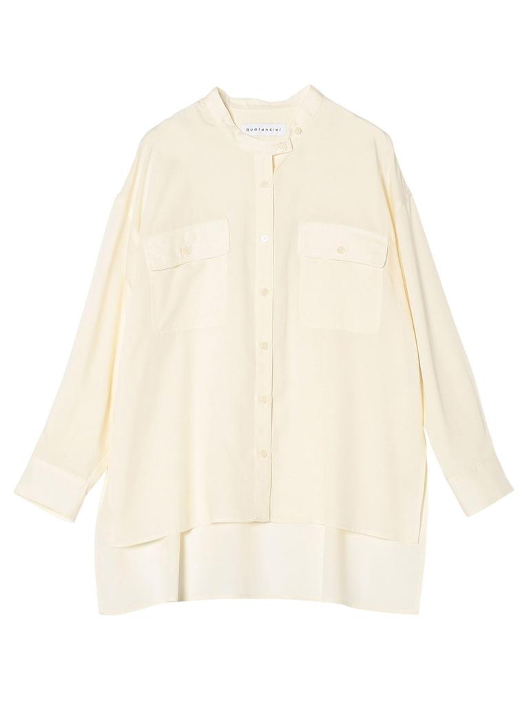 Caranciel Long Sleeve Hand Dressy One 611100023 Women's Shirt, Washable, Workwear, SS25, Natural, Size,