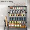Cloud Frost 3-Tier Multi-functional Kitchen Storage Rack