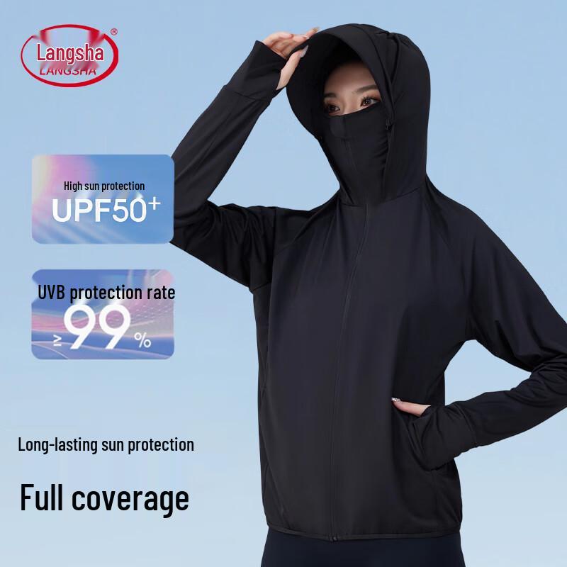 LANGSHA Women's Ice Silk UV Protection Sun Jacket