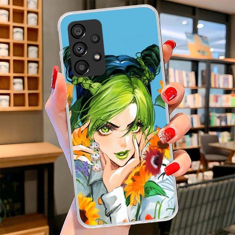 JoJo Bizarre Adventure Jolyne Cujoh Phone Case For Samsung Galaxy A17 A37 A57 A16 A26 A36 A56 A15 A25 A35 A55 A14 A24 A34 A54 A1