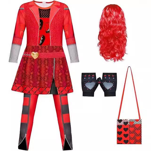 Descendants 4 Bodysuit Halloween Stage Performance Costume