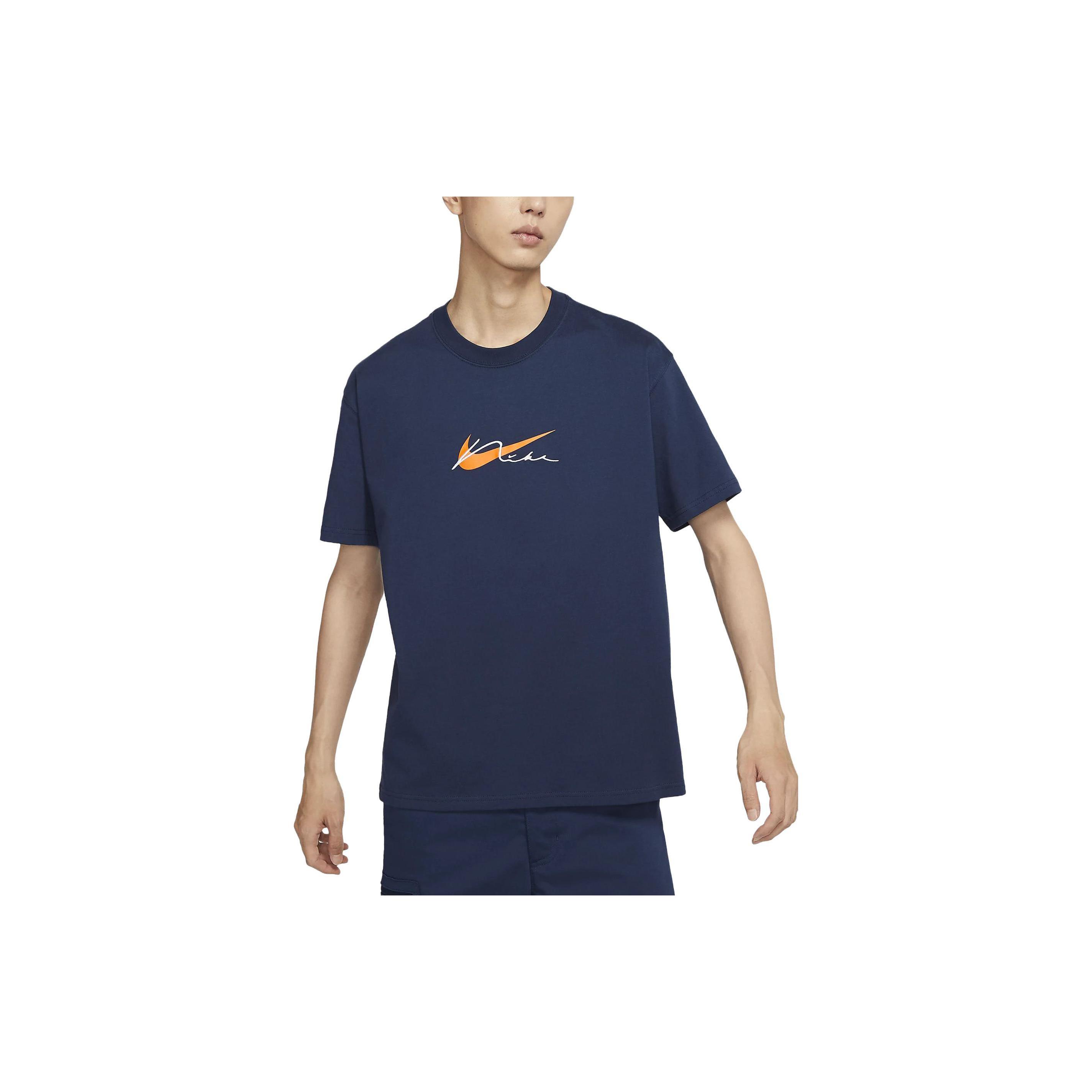 

New Nike T Shirts Men s Marine Blue DV9141-410 XL