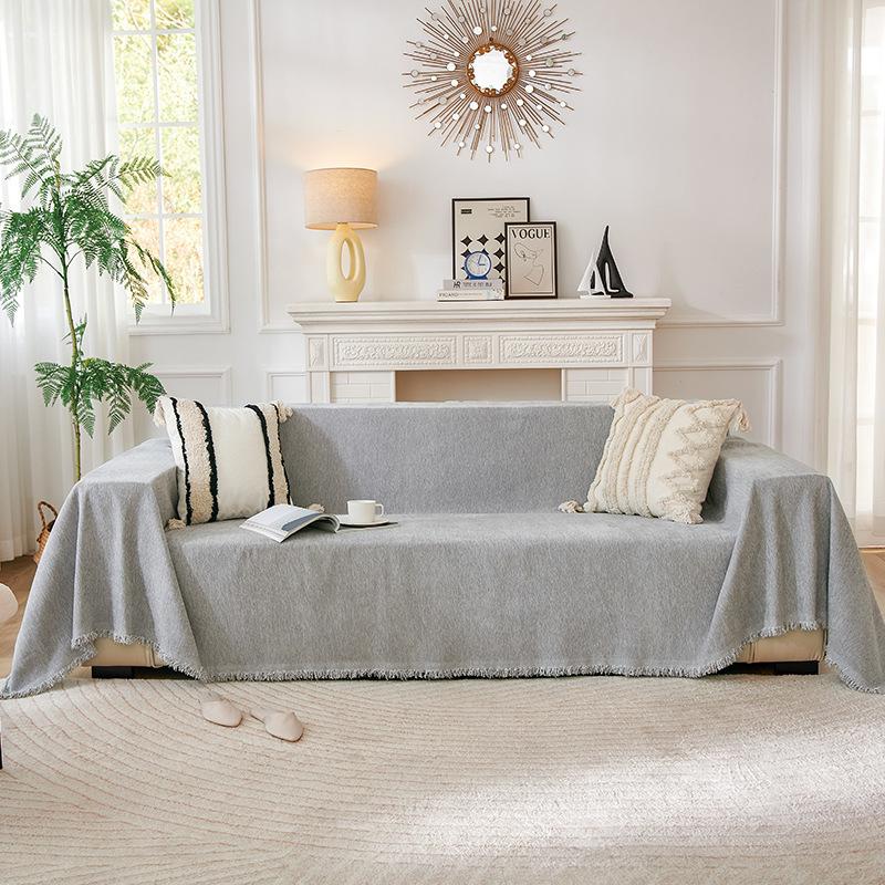 Wind Chenille Sofa Towel Cover Cloth Sofa Cushion Four Seasons Universal All-Inclusive Full Cover Universal Cover Blanket Anti-Cat Claw