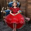New Children's Children's Catwalk Children's Flower Princess Dress Sequin Embroidered Children's Dress Drop Shipping