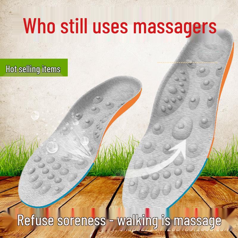 

Магнитные стельки для акупунктурной терапии стоп для мужчин и женщин 45-46