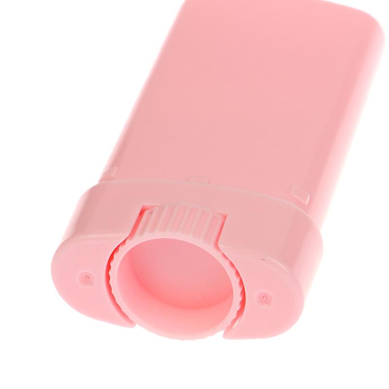 15G Refillable Perfume Deodorant Containers Empty Lip Balm Tube Plastic White Green Portable Cosmetic Lipstick Tubes