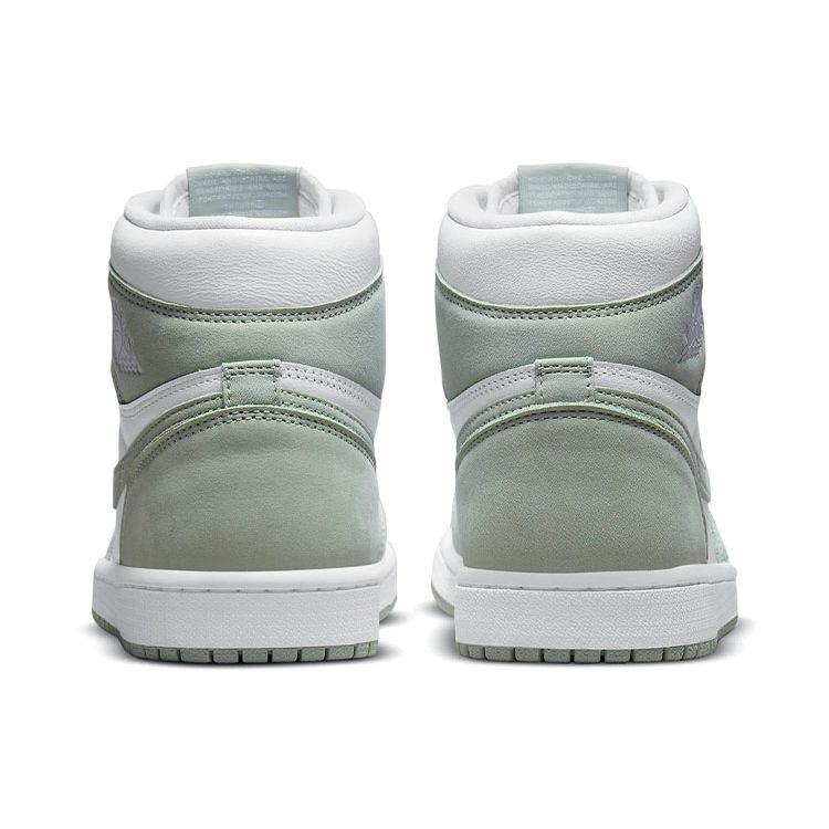 Air Jordan 1 Retro High OG Seafoam Women Sneakers Green Healing-Orange White CD0461-002