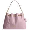 Evelyn 34 Bolsa Tote de Couro com Detalhe Acolchoado Bolsa de Ombro Grande Bolsas Femininas Cravo CDR00-IMORP
