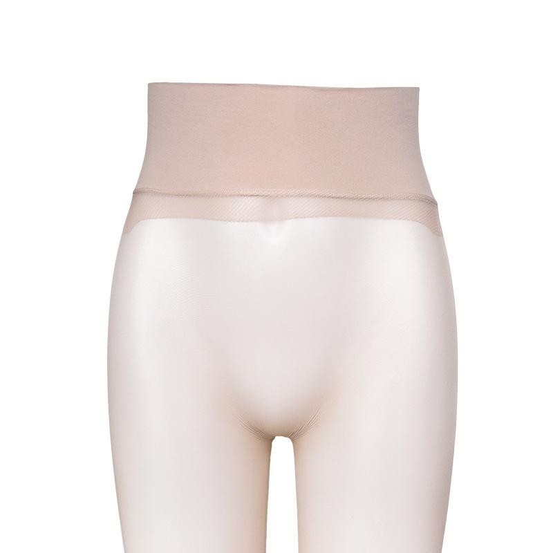 5D Ultra Thin Invisible Skinny Leg Tights Women Sexy Transparent Stockings With Foot Shape 360 Traceless Deep Crotch Pantyhose