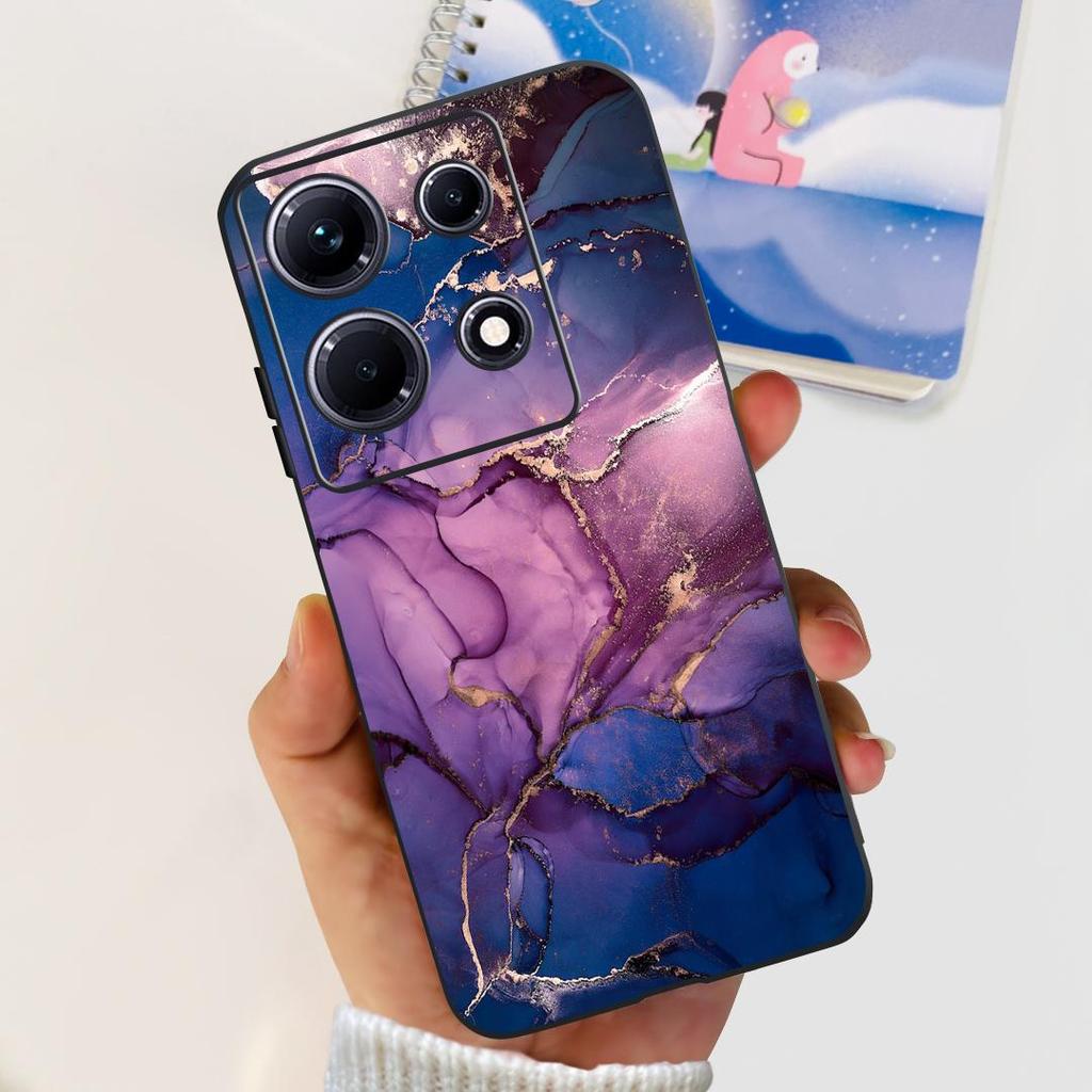 For Infinix Note 30 Pro Case Stylish Painted Cover Soft Silicone Phone Cases For Infinix Note30 Note 30 Pro X6833B X6716B Bumper