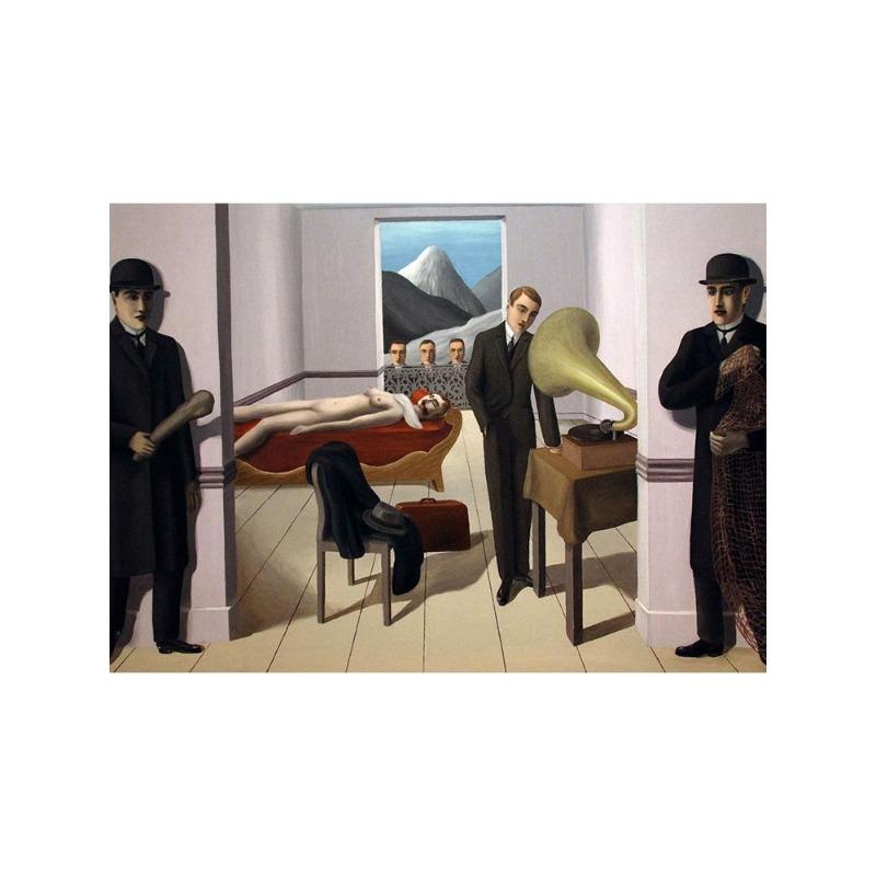 Suprarealism celebru, postere de artă, pânză, pictură, pictură murală abstractă de René Magritte, imprimeu pentru galerie, dormitor, decorațiuni interioare