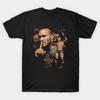 Men Black Print T-shirt Randy Orton Rko No-Cut Transfer Paper Print Cotton Tshirt