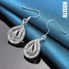 925 Sterling Silber Wassertropfen Piercing Ohrringe Modischer Hochzeitsschmuck