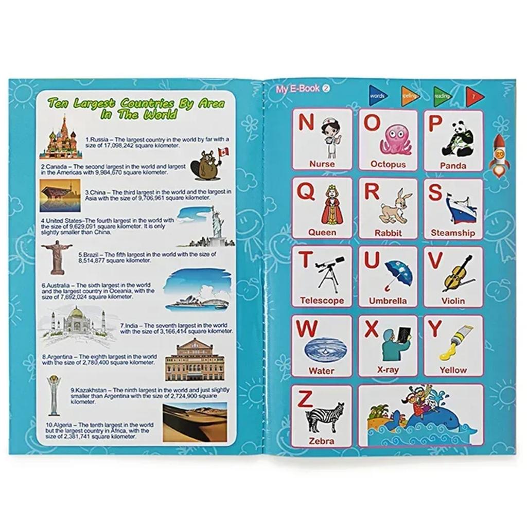 Anglické bodové čítacie hračky Detské rané vzdelávacie hračky Montessori Multi Ebook Batoľatá Učenie sa angličtiny Zvuková kniha Darčeky