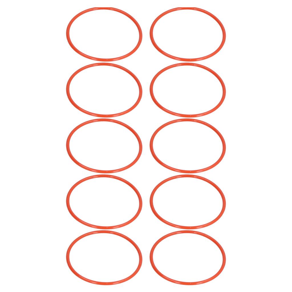 10Pcs Rubber Sealing Ring Circular Accurate Durable HeatResistant Smooth Neat Valve Plate Sealing
