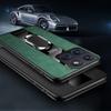 For Moto X70 Air Edge 70 Case Business Magnetic Ring Holder Shockproof sheepskin Leather Soft Silicone Fashion for Motorola Edge 70 X70 Air Back Cover
