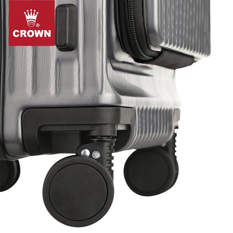 CROWN C-F6001H Expandable Carry-on Suitcase