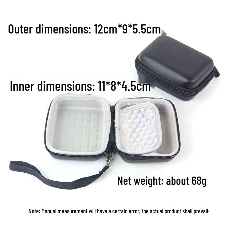 WEZHO Portable Hard Shell Digital Organizer Bag