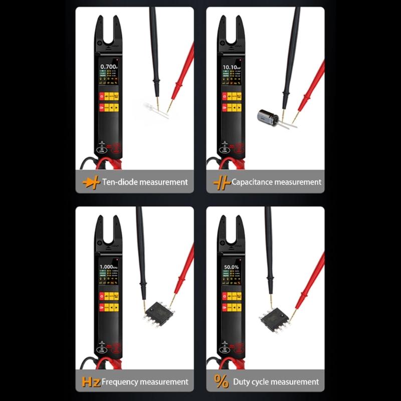 Electrical Digital Clamp Tester for Current Voltage Capacitance Resistance Measurement Capacitance Resistance Multimeter