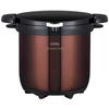 Thermos Vacuum Insulation Cooker Shuttle Chef 4.5L Clear Brown KBG-4500 CBW