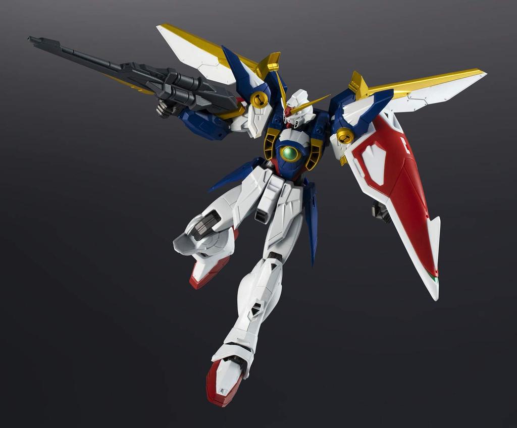 BANDAI SPIRITS GUNDAM UNIVERSE New Mobile Report Gundam Wing XXXG-01W WING GUNDAM Approximately 155mm ABS & PVC Painted Movable Figure