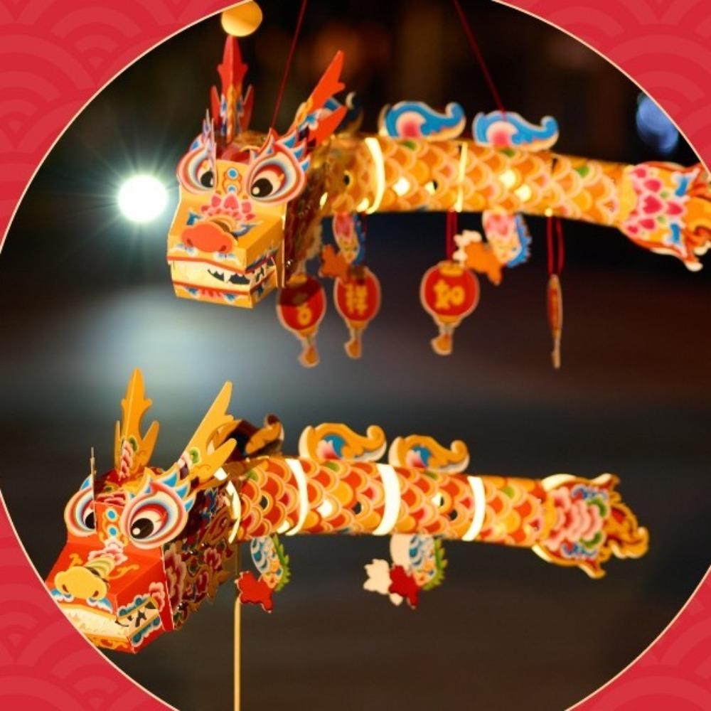 Dance Dragon Dragon Lantern Chinese Style Mid-Autumn Festival Lantern Spring Festival